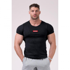 Tricou Nebbia Red Label Back, Negru